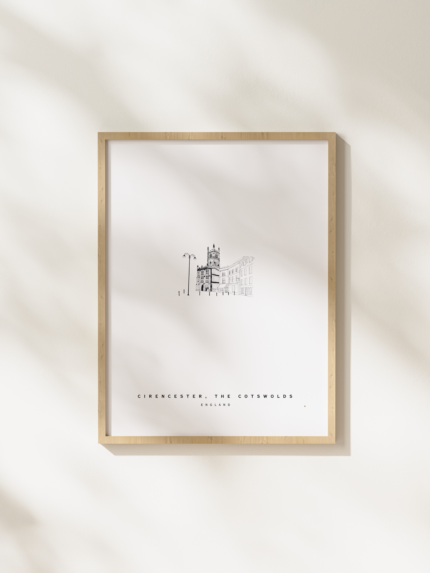 Cirencester The Cotswolds A3 Print