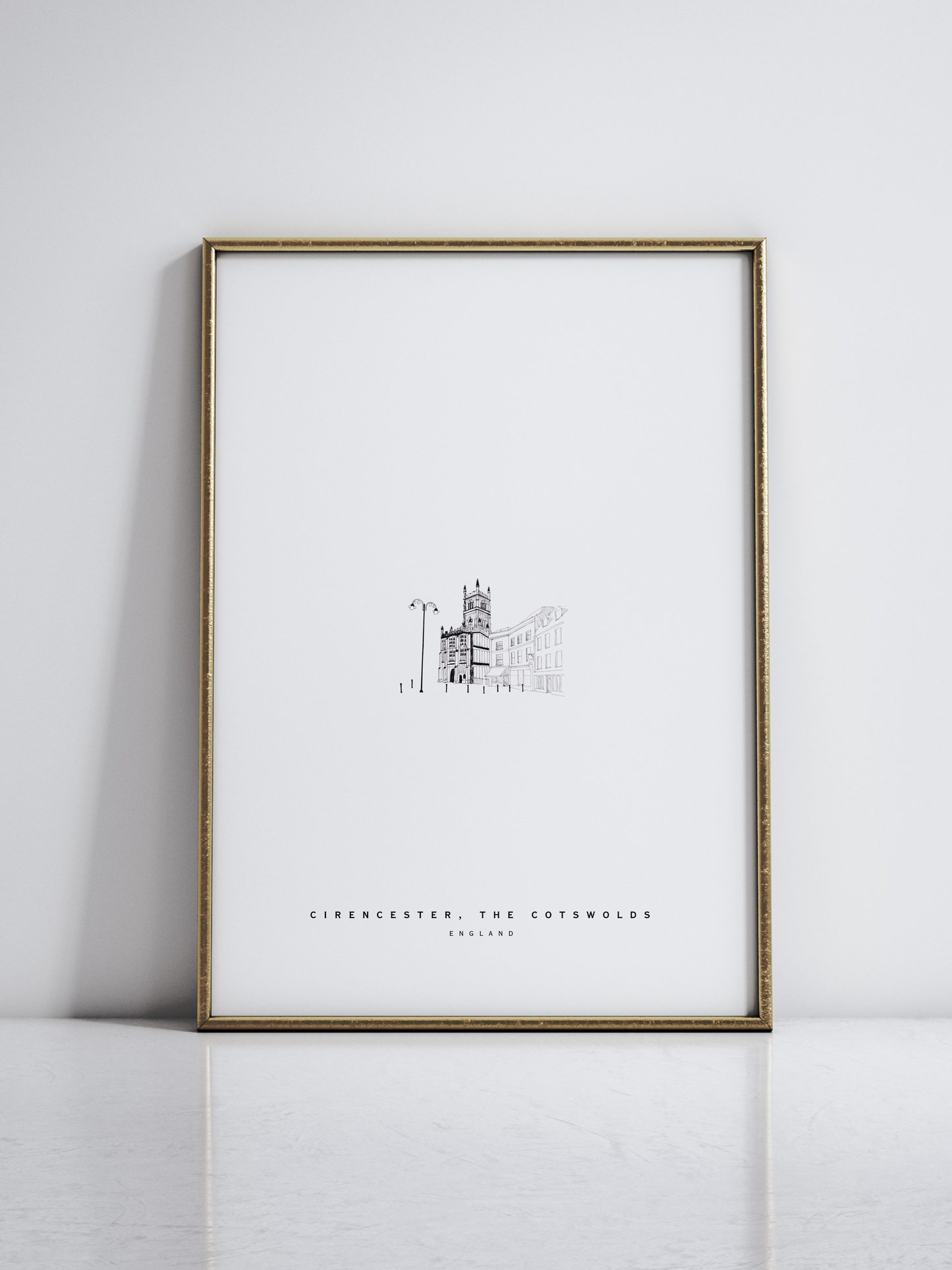 Cirencester The Cotswolds A3 Print