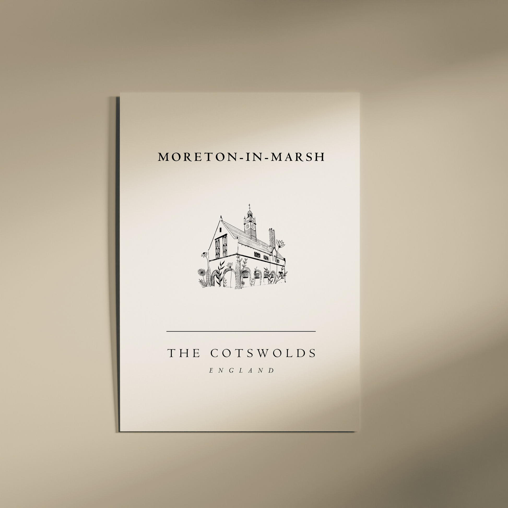 Moreton-in-Marsh | Cotswold Print | A4 Wall Art - The Cotswold Illustrated Company