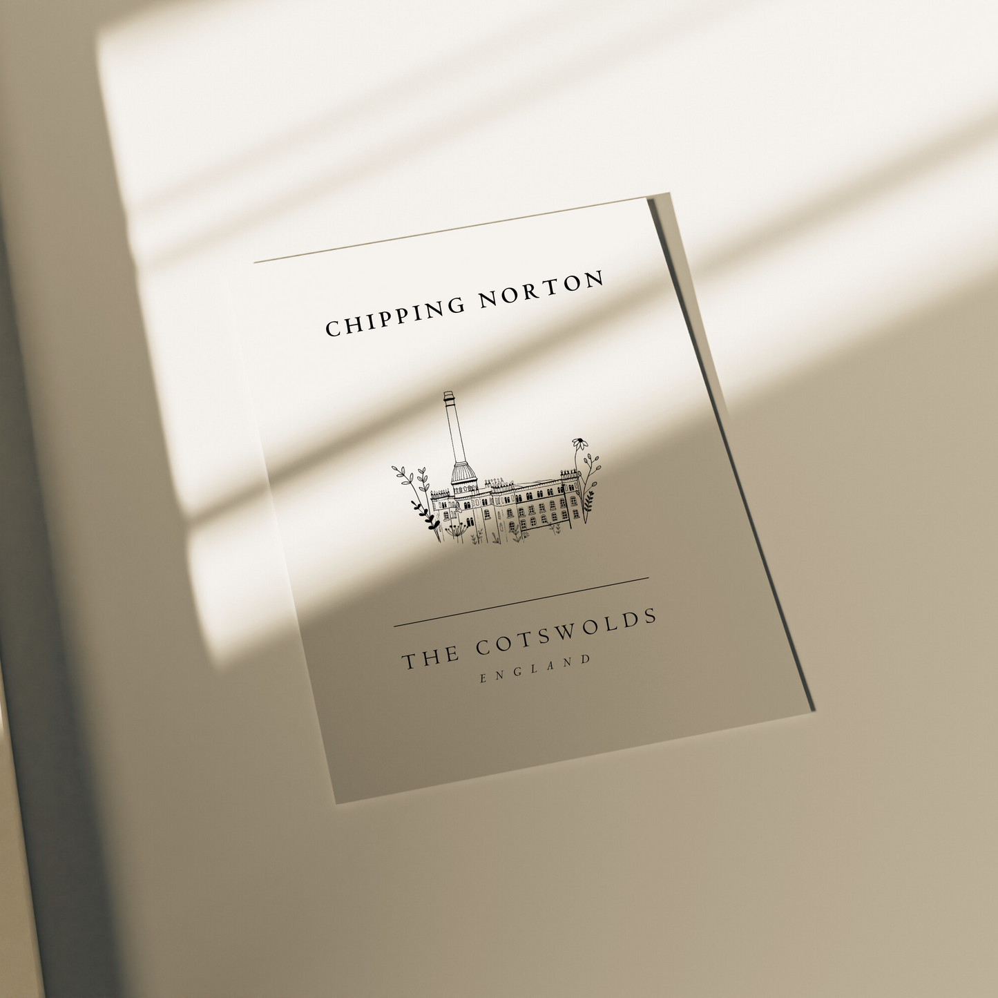 Chipping Norton Cotswold Illustration | A4 Print - The Cotswold Illustrated Company