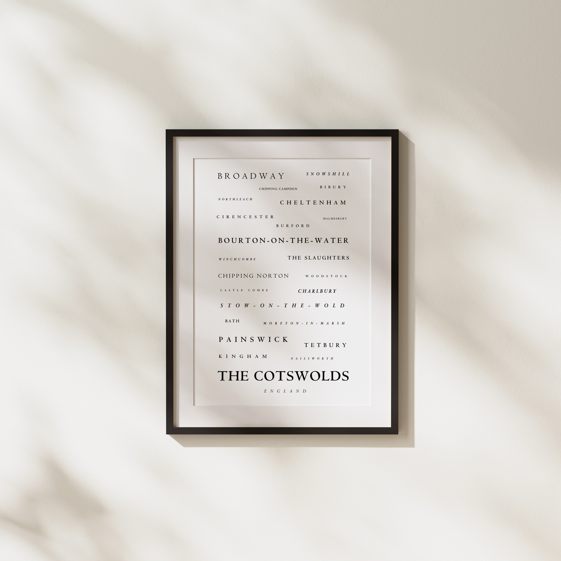 Cotswolds Collection Edit No.3 | Wall Art Print | Portrait - The Cotswold Illustrated Company