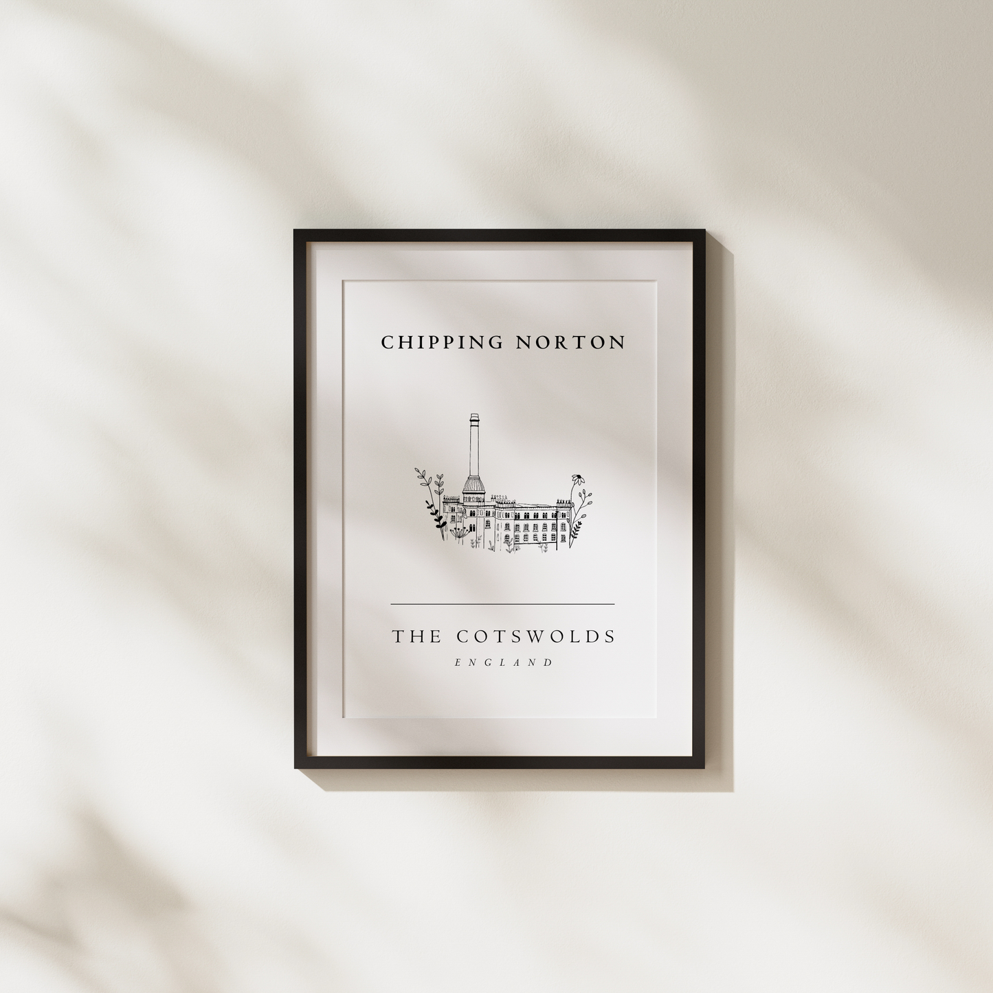 Chipping Norton Cotswold Illustration | A4 Print - The Cotswold Illustrated Company