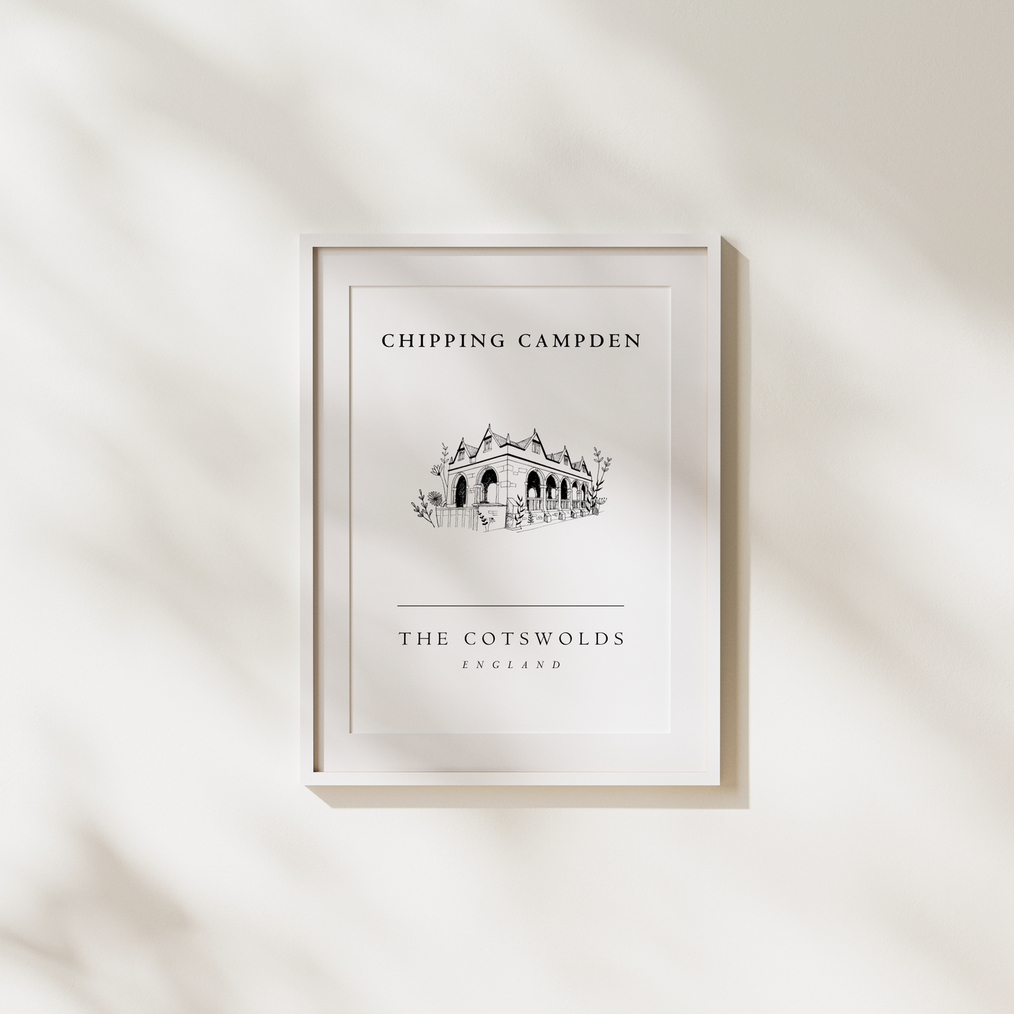 Chipping Campden Art Print | The Cotswolds | A4 - The Cotswold Illustrated Company