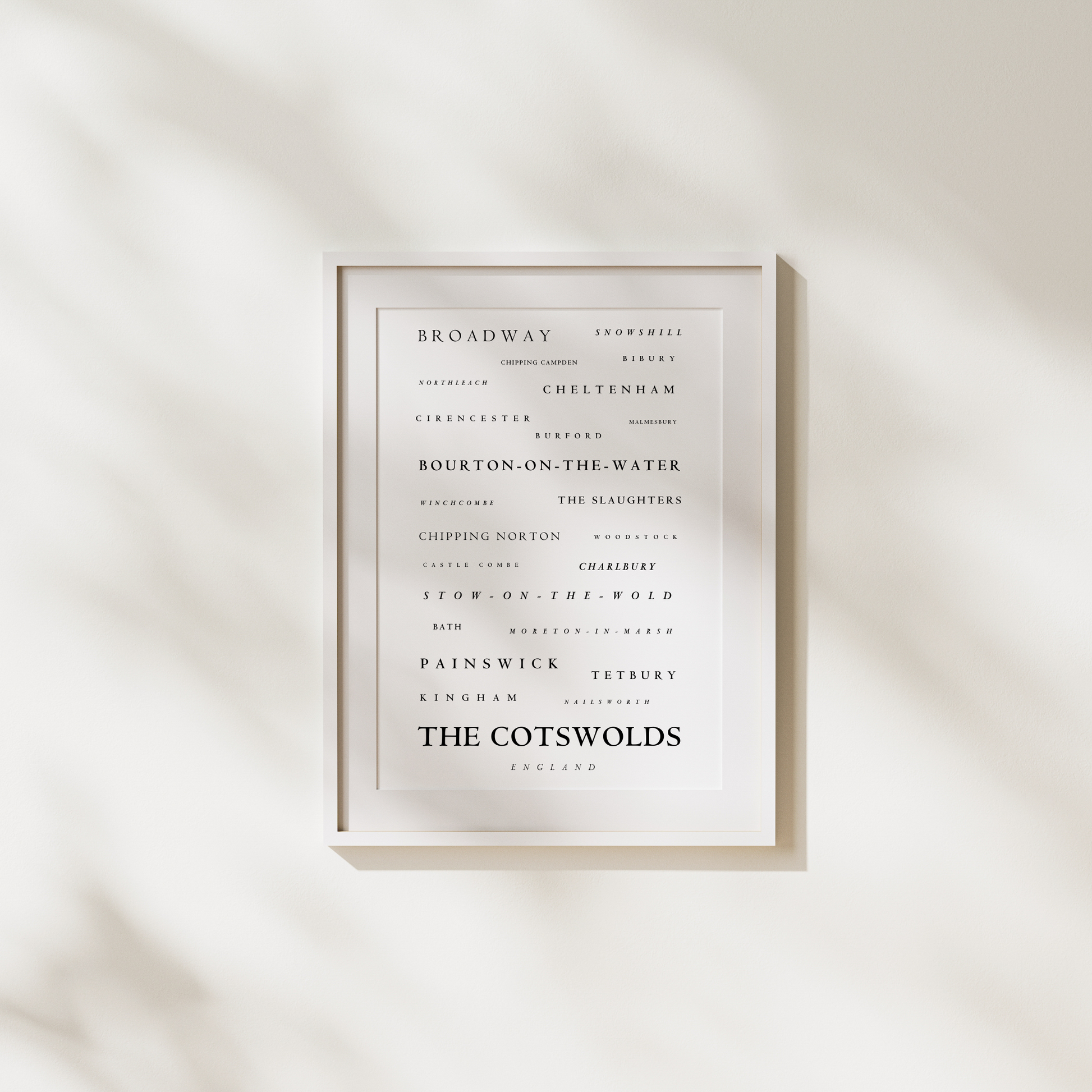 Cotswolds Collection Edit No.3 | Wall Art Print | Portrait - The Cotswold Illustrated Company