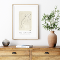Cotswold Painted Map Print Unframed A3, A4 & A5 - Style B