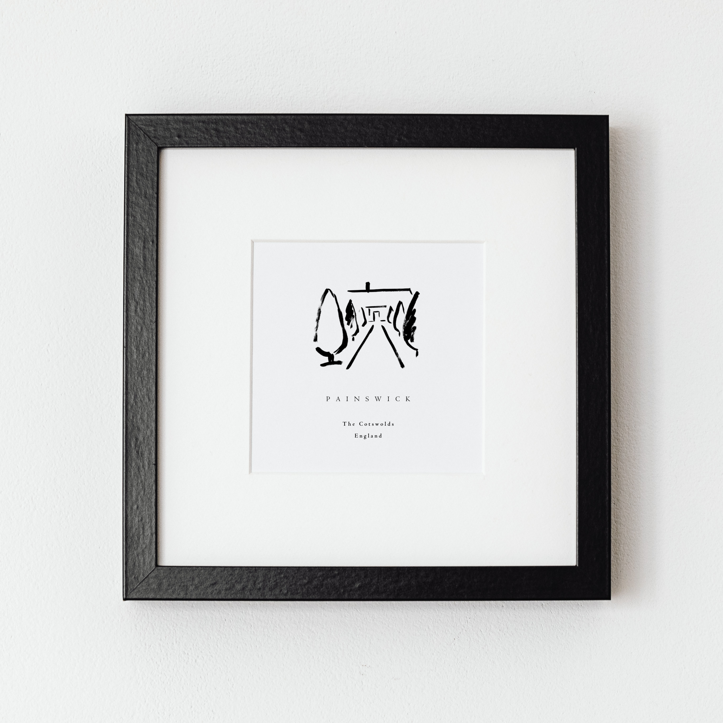 Painswick Art Print, Cotswolds Wall Art Home Decor Unframed