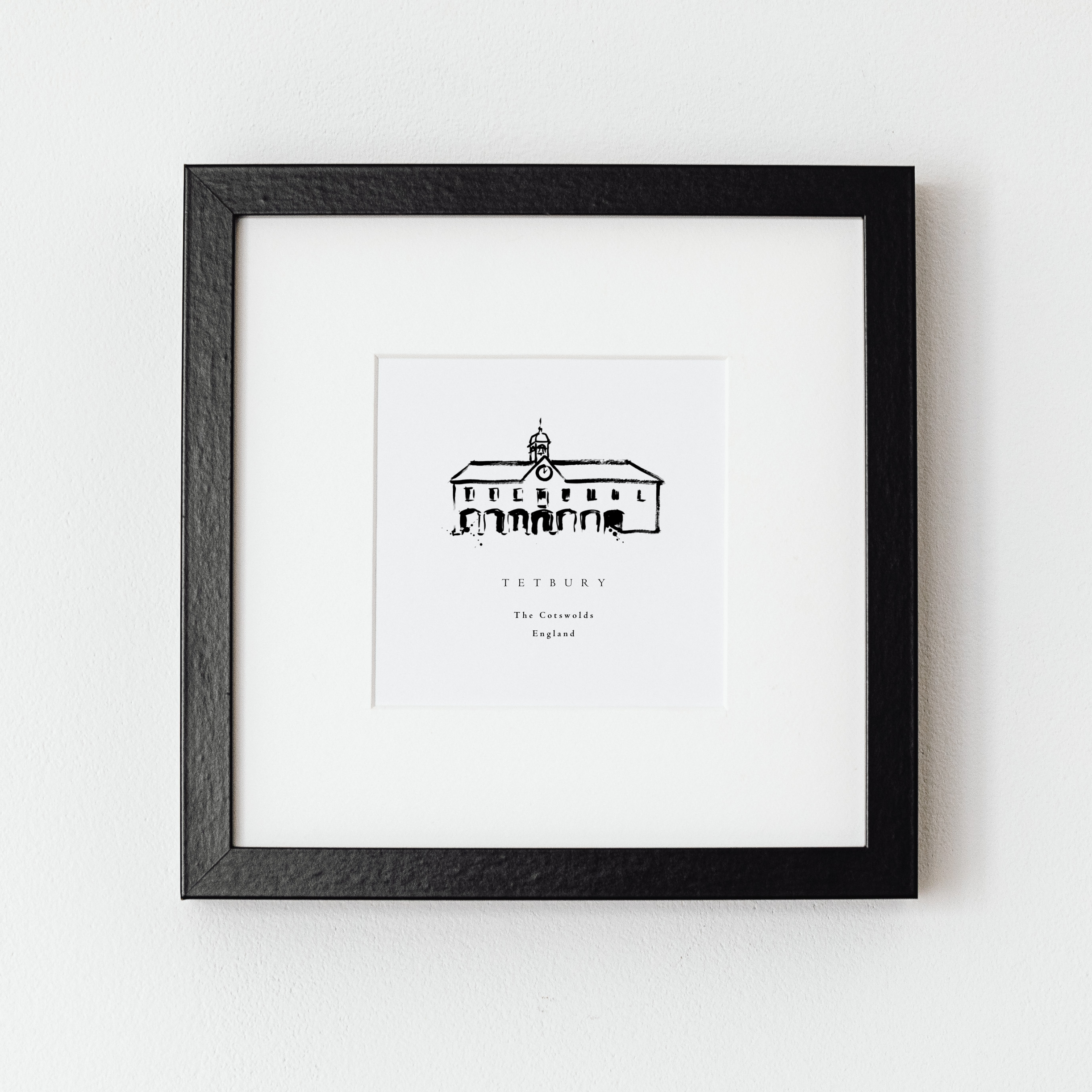 Tetbury Art Print, Cotswolds Wall Art Home Decor Unframed