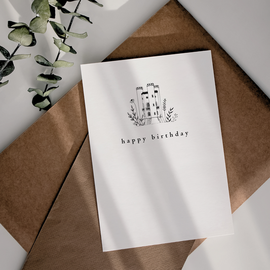 Birthday Card | Happy Birthday | Cotswold Village Broadway - The Cotswold Illustrated Company